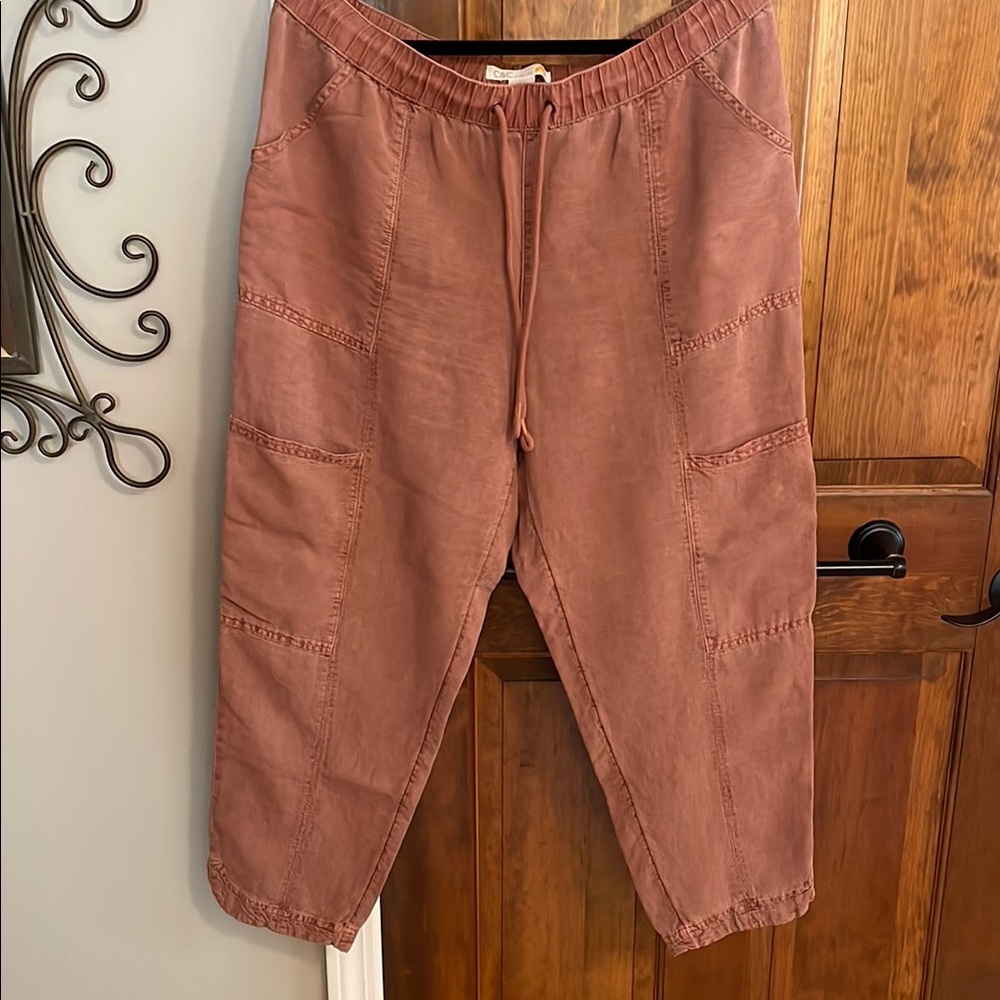 C&C California Brown Cargo Pants with Relaxed Style